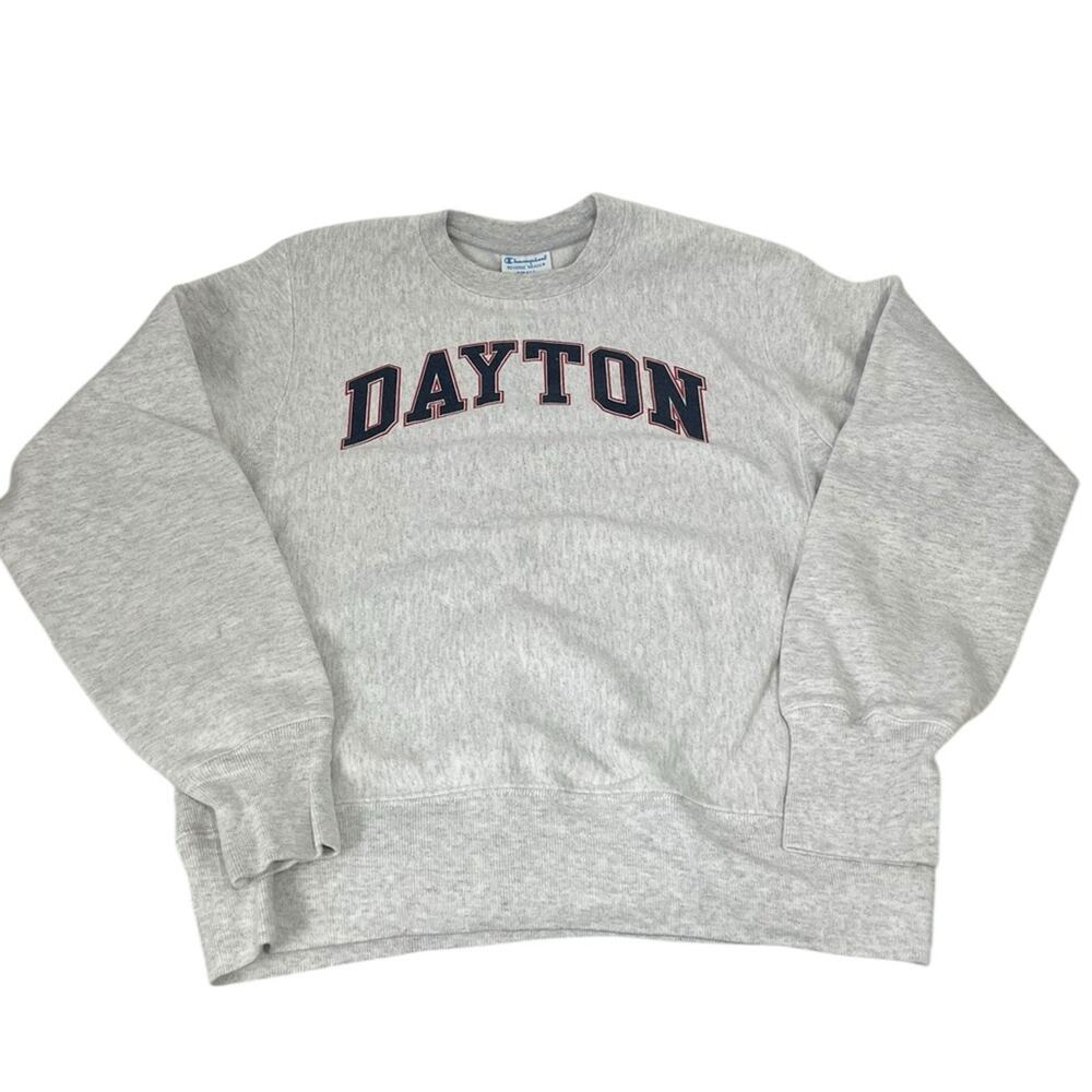 Champion Vtg Reverse‎ Weave Dayton Sweatshirt Size Small